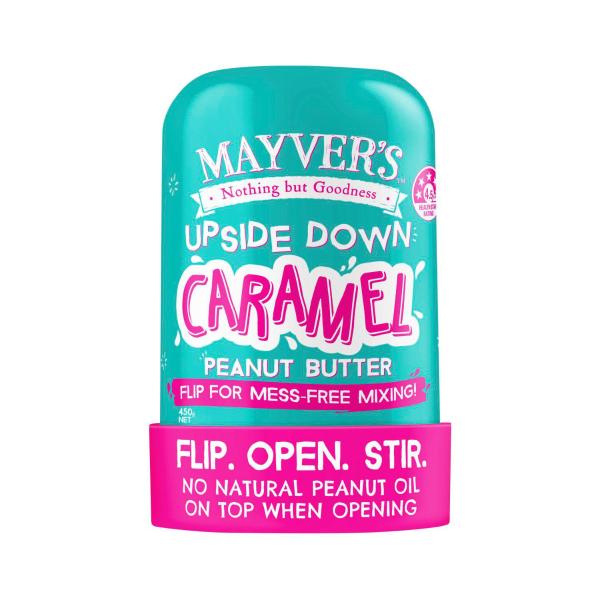 Upside Down Salted Caramel Peanut Butter