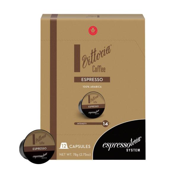 Espressotoria Espresso Coffee Capsules 12 Pack