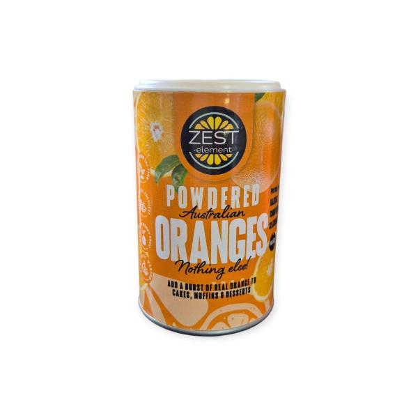 100% Natural Orange Fruit Powder Canister