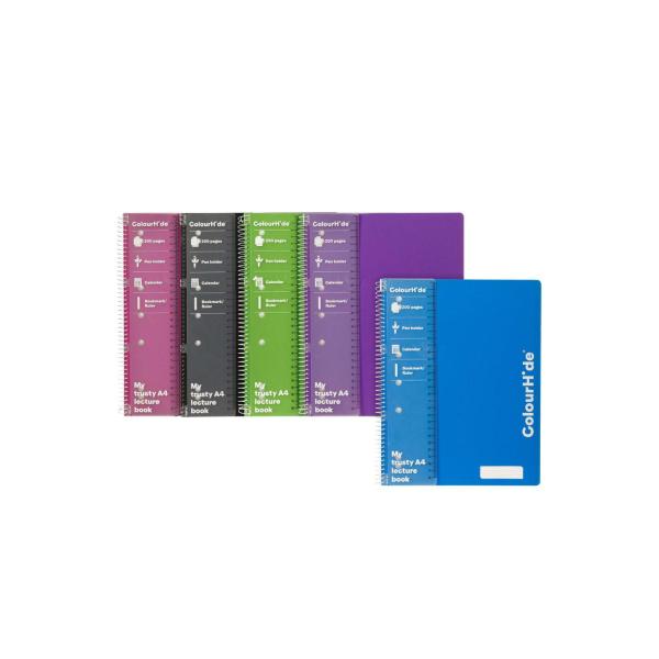 Colourhide Notebook A5 Assorted