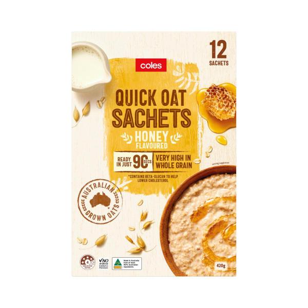 Honey Oat Sachets 12x35g