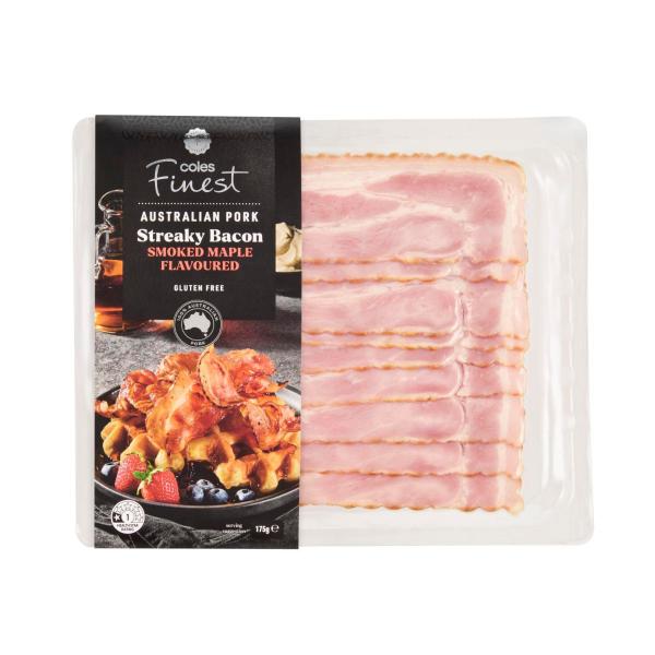 Rindless Smoked Maple Streaky Bacon