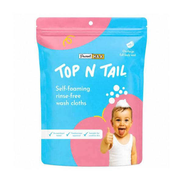 Top N Tail Self Foaming Wash Cloths
