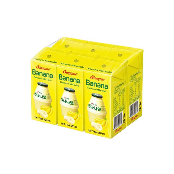 Milk Drink Banana 6 Pack
