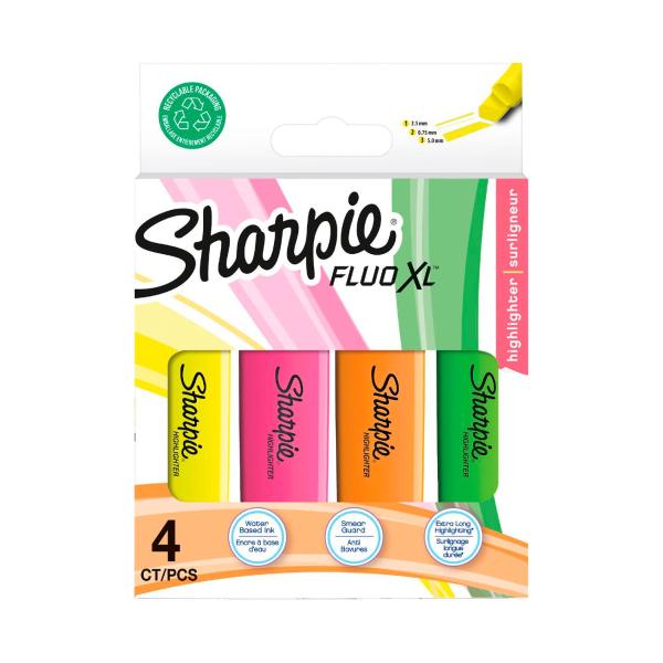 Fluo Xl Highlighters Assorted