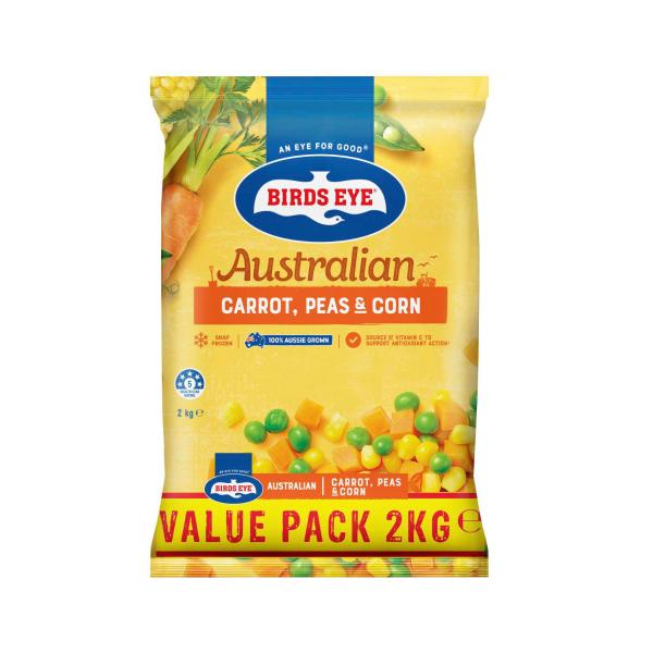 Frozen Mixed Vegetables Carrot Peas & Corn