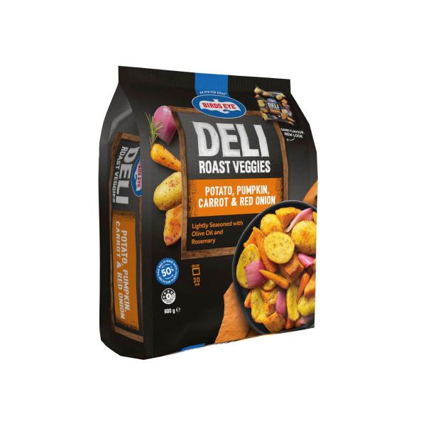 Deli Roast Vegetables Potato Pumpkin Onion & Carrot Frozen Vegetables
