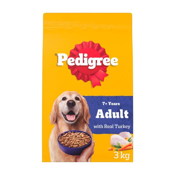 Senior Dry Dog Food With Real Turkey
