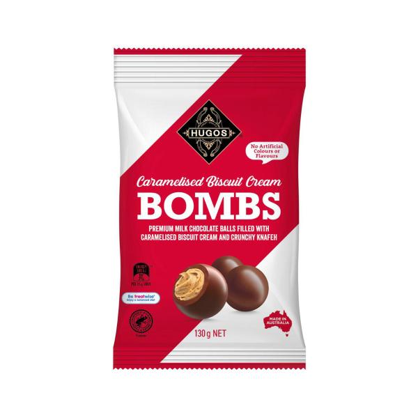 Caramelised Biscuit Cream Bombs