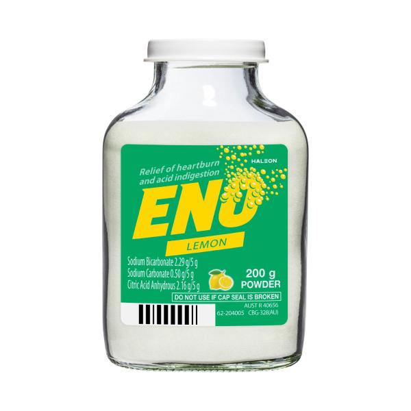 Fruit Salt Lemon Heartburn & Acid Indigestion Relief Powder