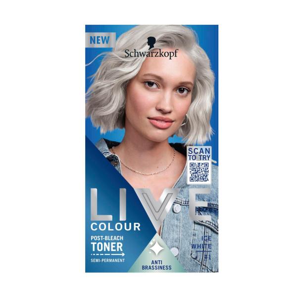 Semi-permanent Toner Ice White T1