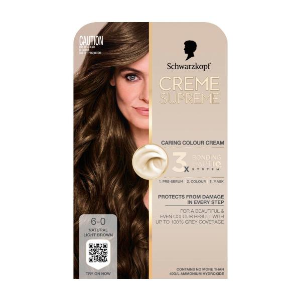 Creme Supreme 6-0 Natural Light Brown