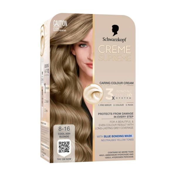 Creme Supreme 8-16 Cool Ash Blonde