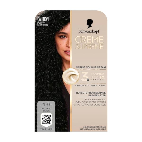 Creme Supreme 1-0 Natural Black