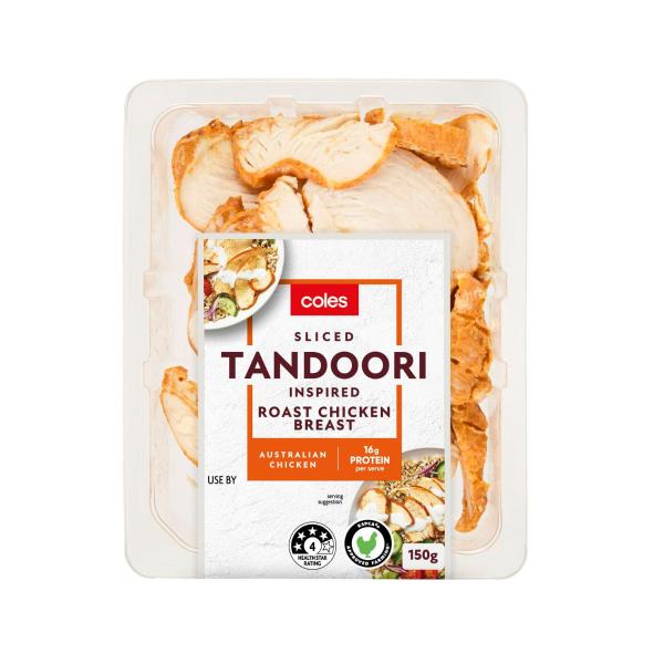 Sliced Tandoori Inspired Roast Chicken Breast