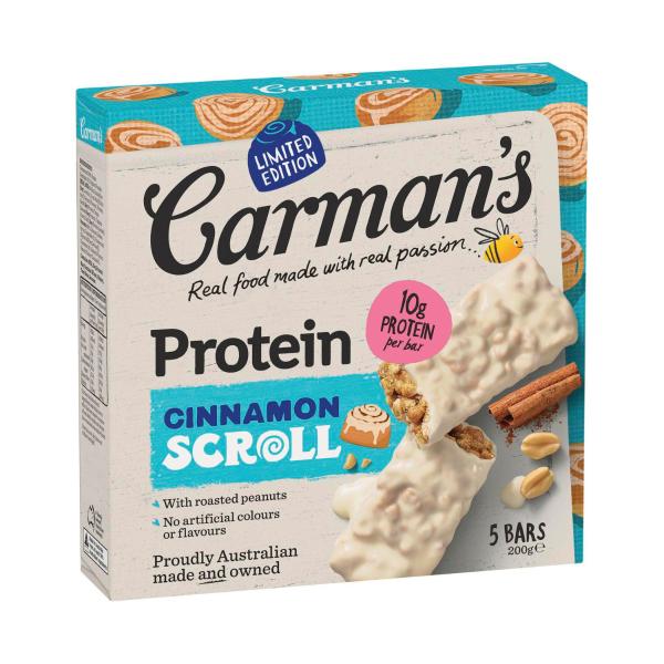 Protein Bars Cinnamon Scroll