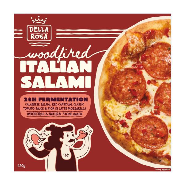 Woodfire Italian Salami Pizza