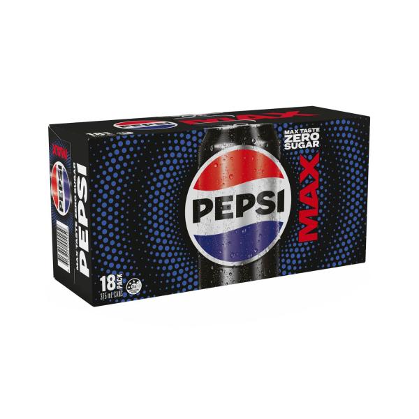 Max Soft Drink No Sugar Cans Multipack 375mL
