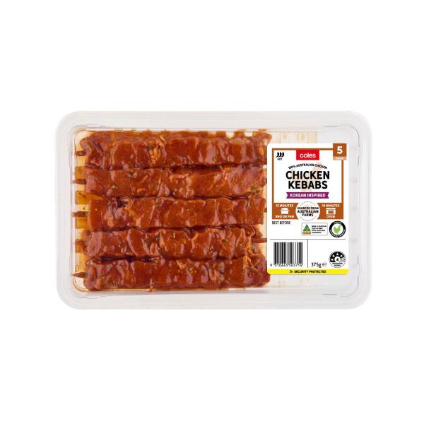 RSPCA Approved Korean Inspired Chicken Kebabs