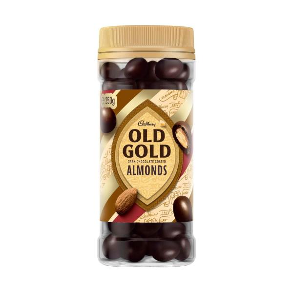 Old Gold Dark Chocolate Coated Almonds