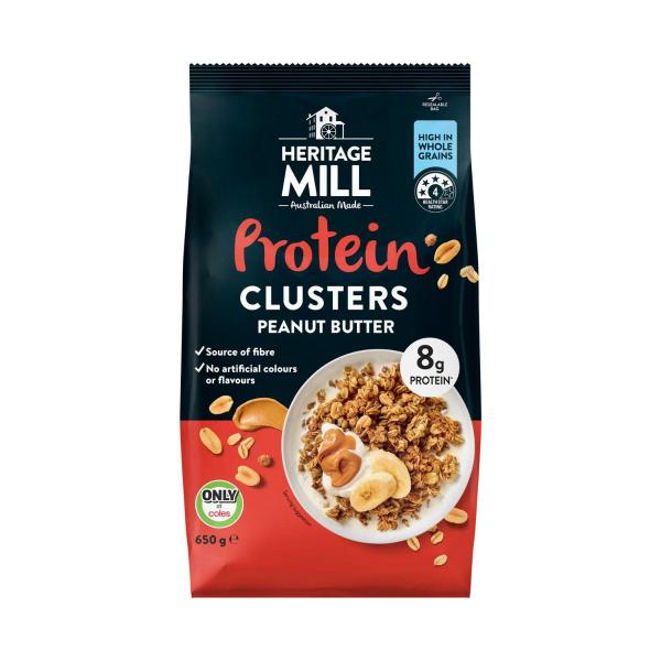 Protein Clusters Peanut Butter