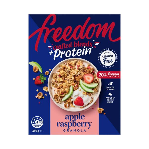 Crafted Blends Protein Apple Raspberry Granola