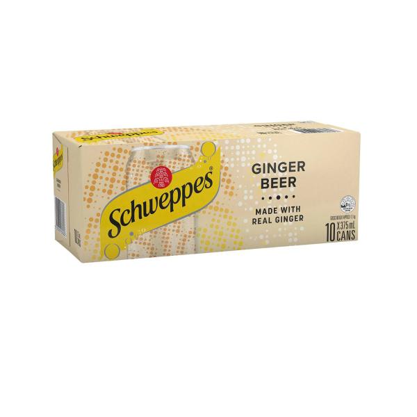 Ginger Beer Soft Drink Mixer Cans