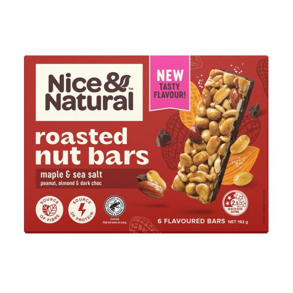 Roasted Nut Bar Maple Almond 6 Pack