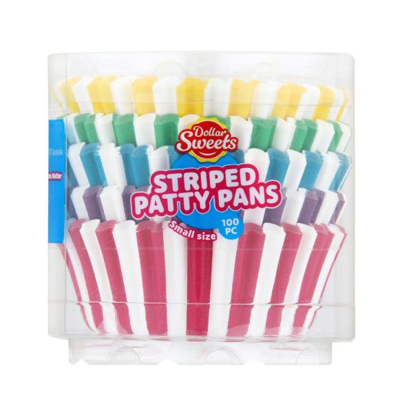 Small Striped Patty Pans