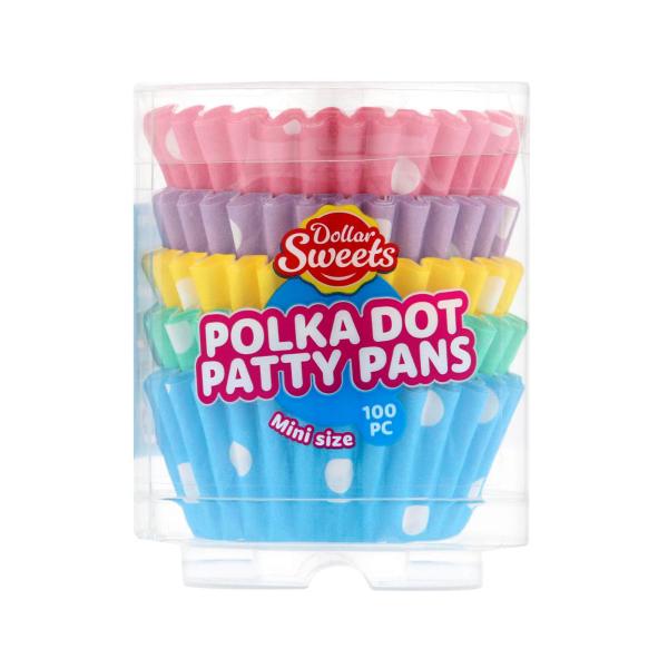 Mini Polka Dot Patty Pans