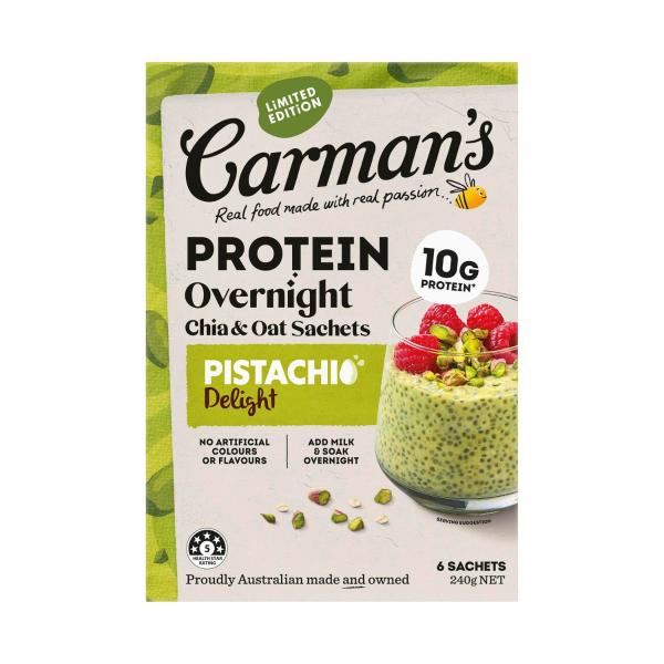 Protein Overnight Chia & Oats Pistachio