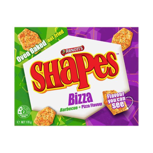 Shapes Bizza Cracker Biscuits