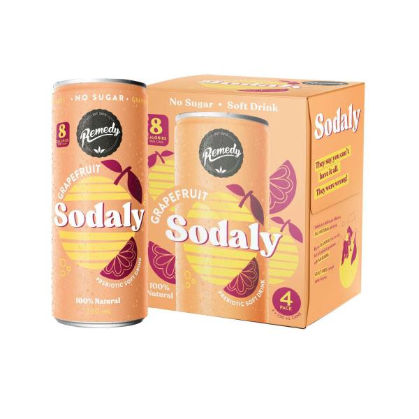 Sodaly Grapefruit 4x250ml