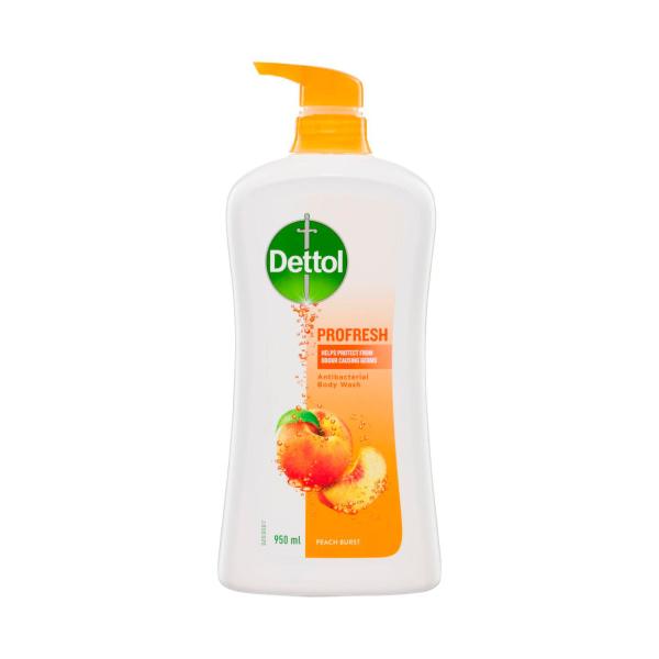 Profresh Shower Gel Body Wash Peach And Raspberry