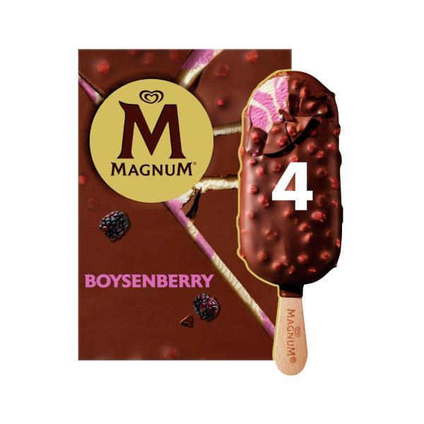 Boysenberry Streets Frozen Dessert Sticks 4 Pack