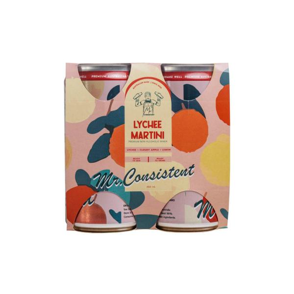 Lychee Martini Can 4 Pack