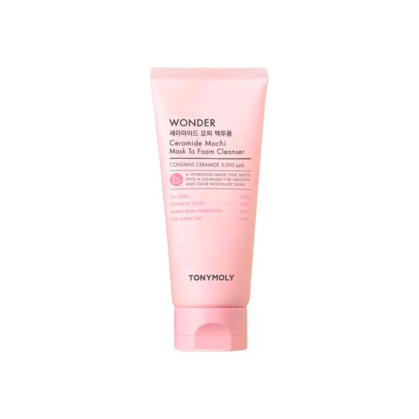 Wonder Ceramide Mochi Mask To Foam Cleanser