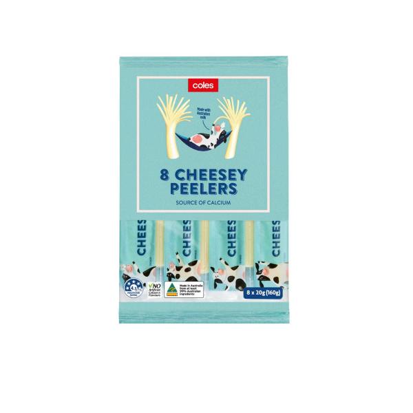 Cheesey Peelers 8x20g