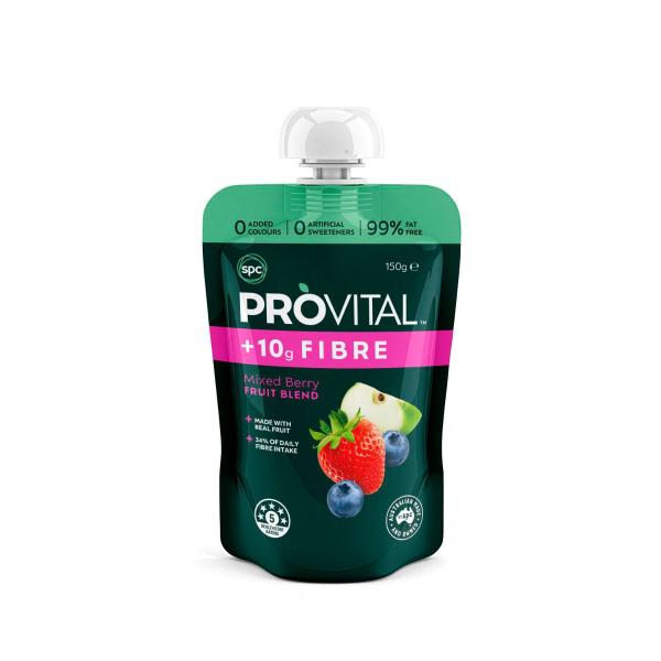 Provital +10g Fibre Mixed Berry Fruit Snack Blend