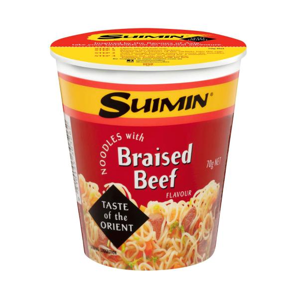 Braised Beef Noodle Cup