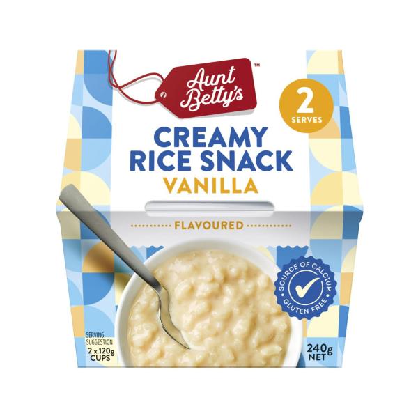Creamy Rice Snack With Vanilla