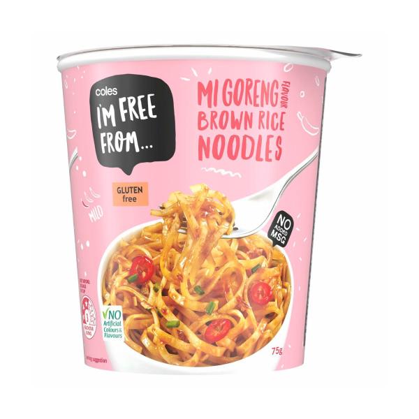 Gluten Brown Rice Noodle Cups Mi Goreng