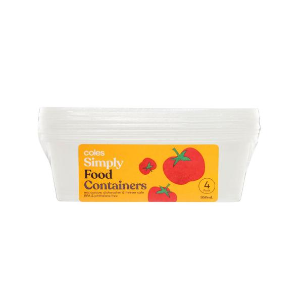 Food Containers 950ml