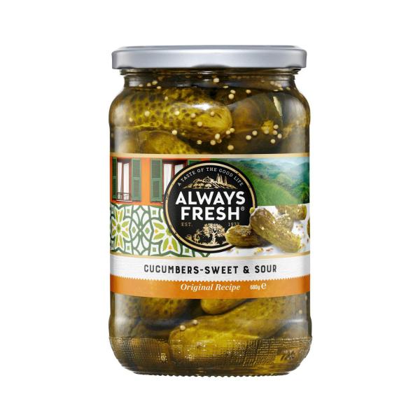 Cucumber Sweet & Sour