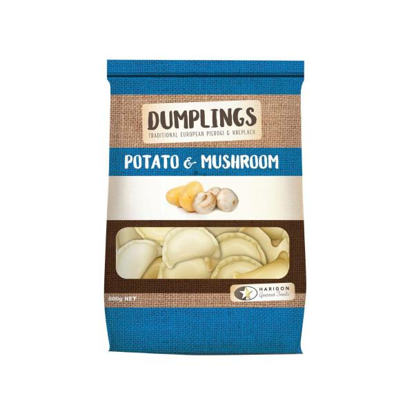 Potato & Mushroom Kreplach Dumplings