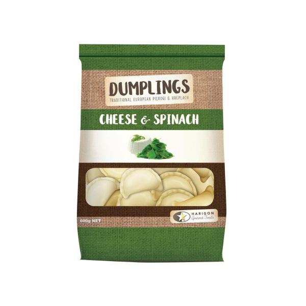 Frozen Cheese & Spinach Kreplach Dumplings