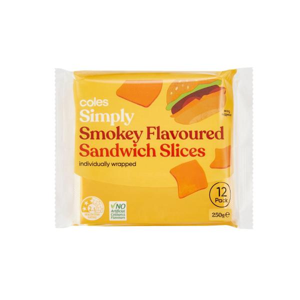 Smokey Flavoured Sandwich Slices 12 Pack