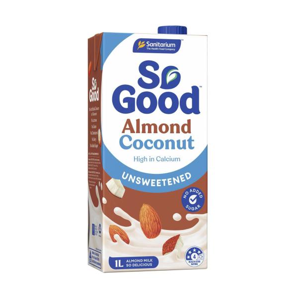 So Good Long Life Unsweetened Almond & Coconut Milk