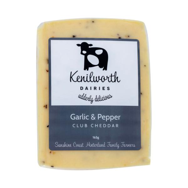 Roast Garlic & Cracked Pepper Cheddar