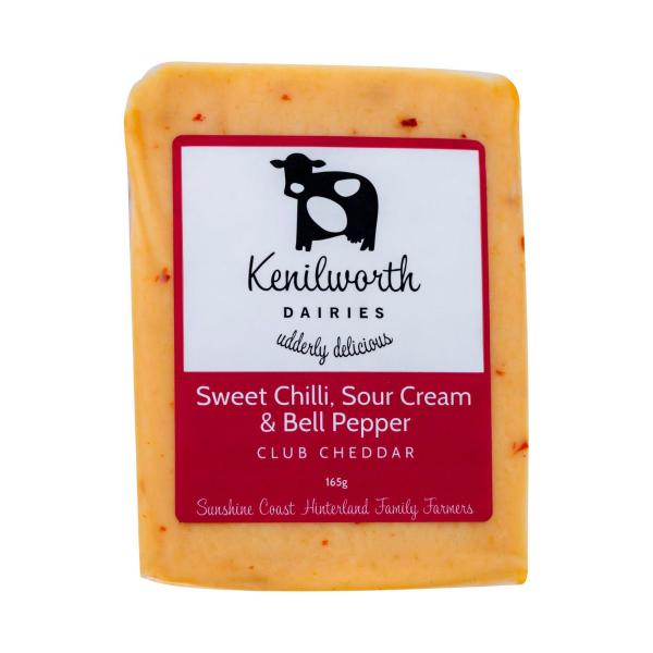Sweet Chilli Sour Cream & Bell Peppers Club Cheddar Cheese